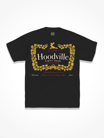 Hoodville Cognac Hoodie - Black
