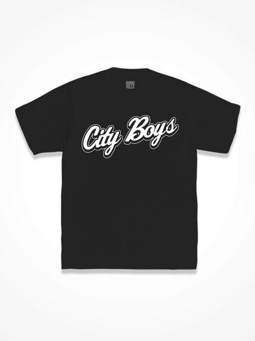 City Boys OG Tee - White On Black