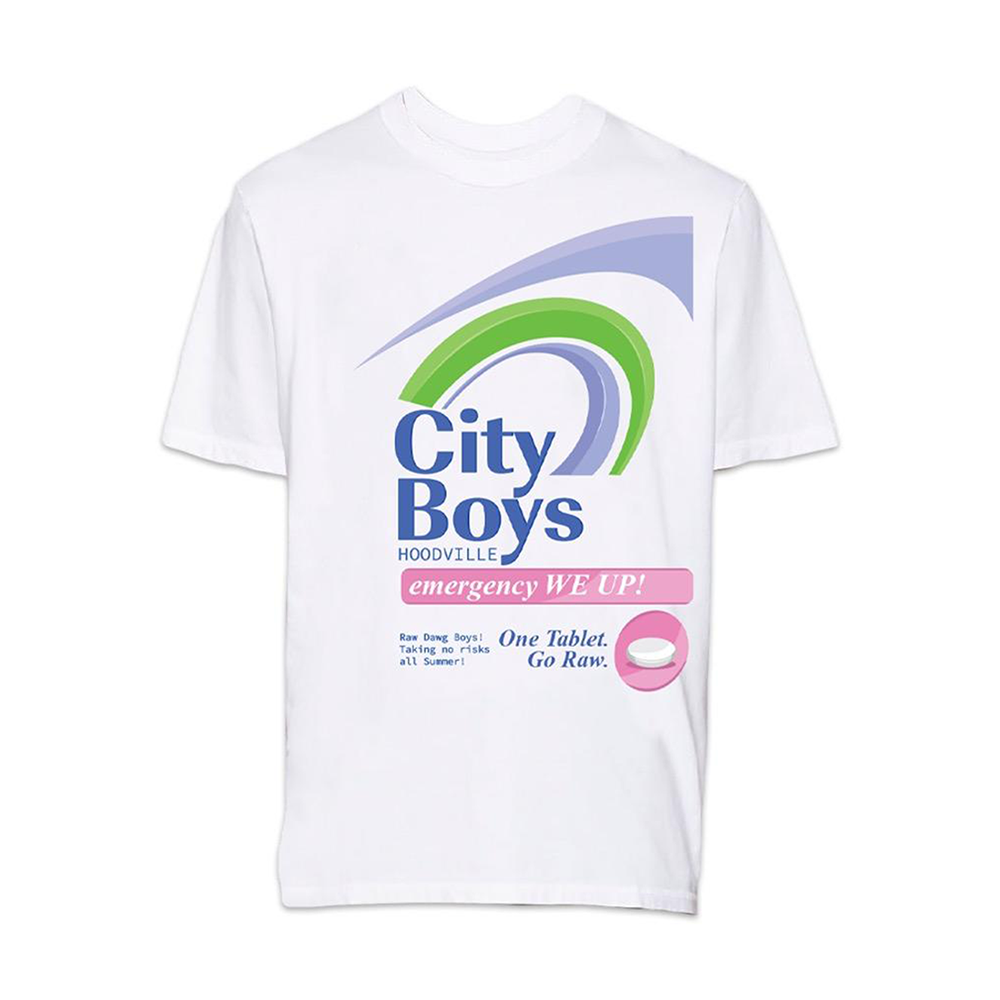 Plan City Boys Tee - White