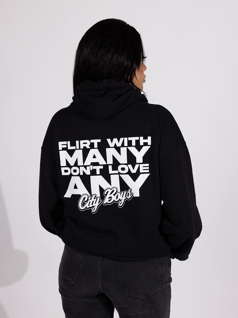 Dont Love Any Hoodie - Black