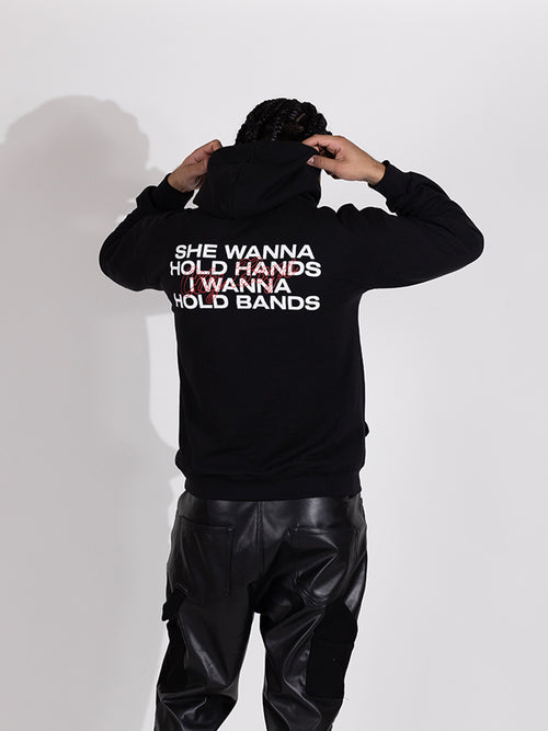 Hold Bands Hoodie - Black
