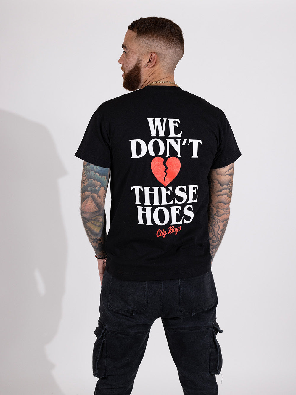 We Dont Love These Hoes Tee - Black