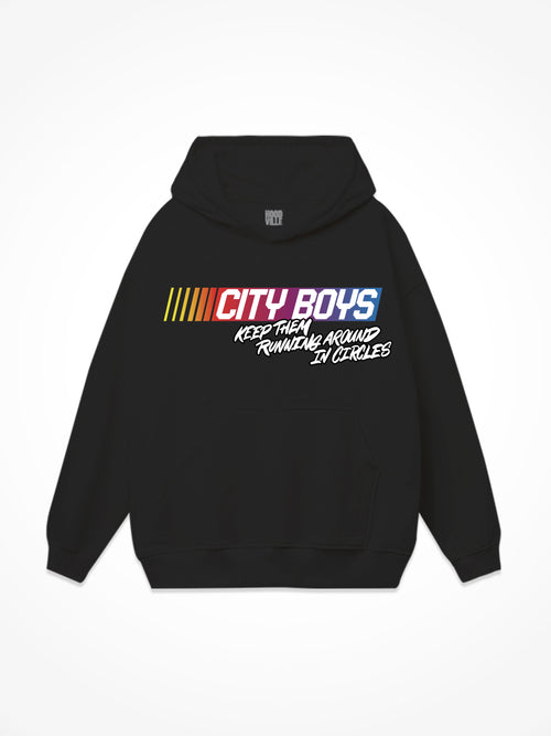 City Boys Racing Hoodie - Black