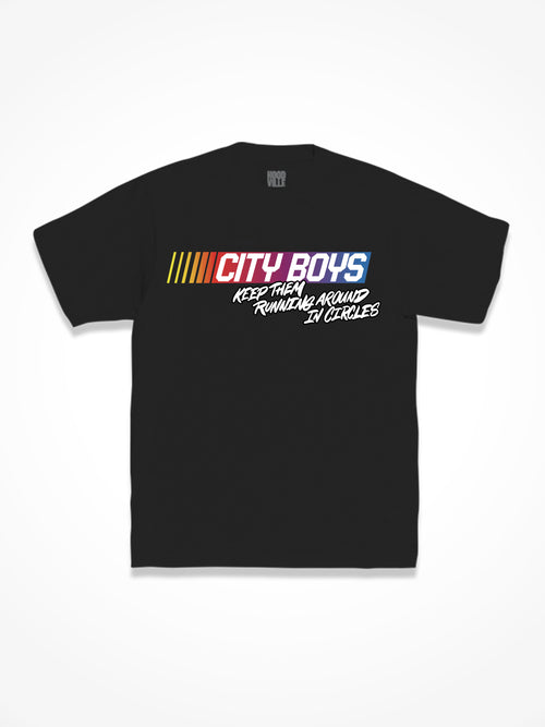 City Boys Racing Tee - Black
