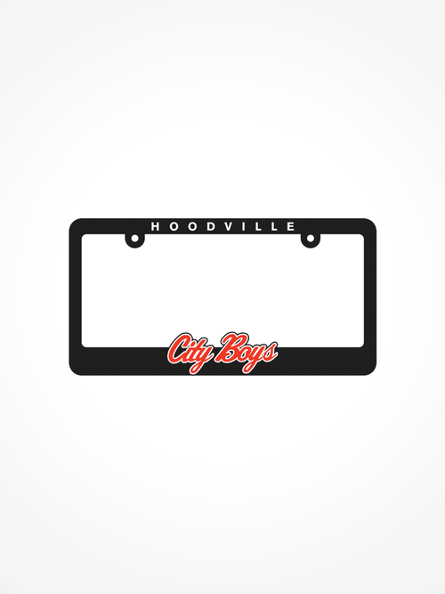 @CityBoys OG Logo License Plate Frame