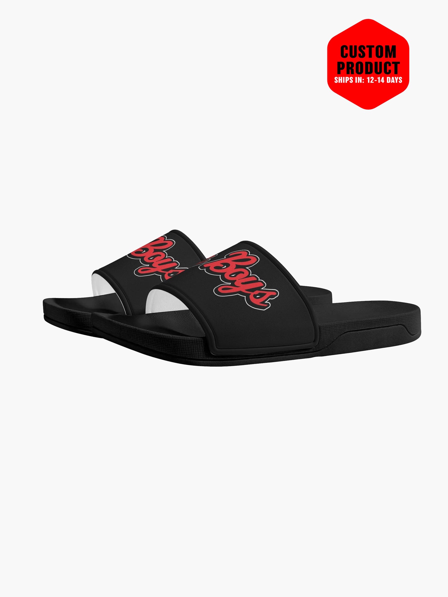 City Boys OG Logo Slides - Black