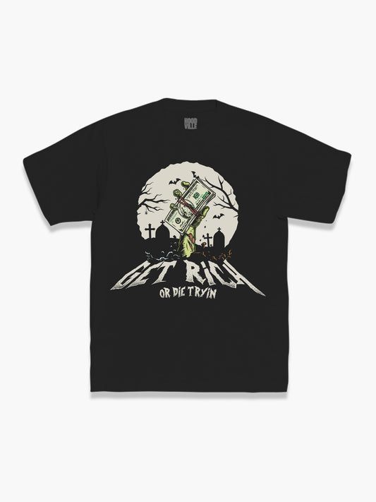 Get Rich Tee - Black