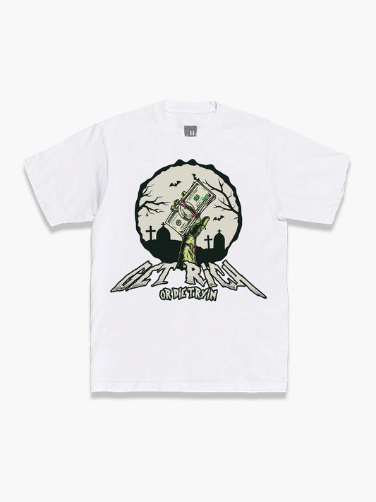 Get Rich Tee - White