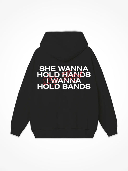 Hold Bands - Black Hoodie