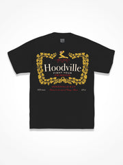 Hoodville Cognac Tee - Black