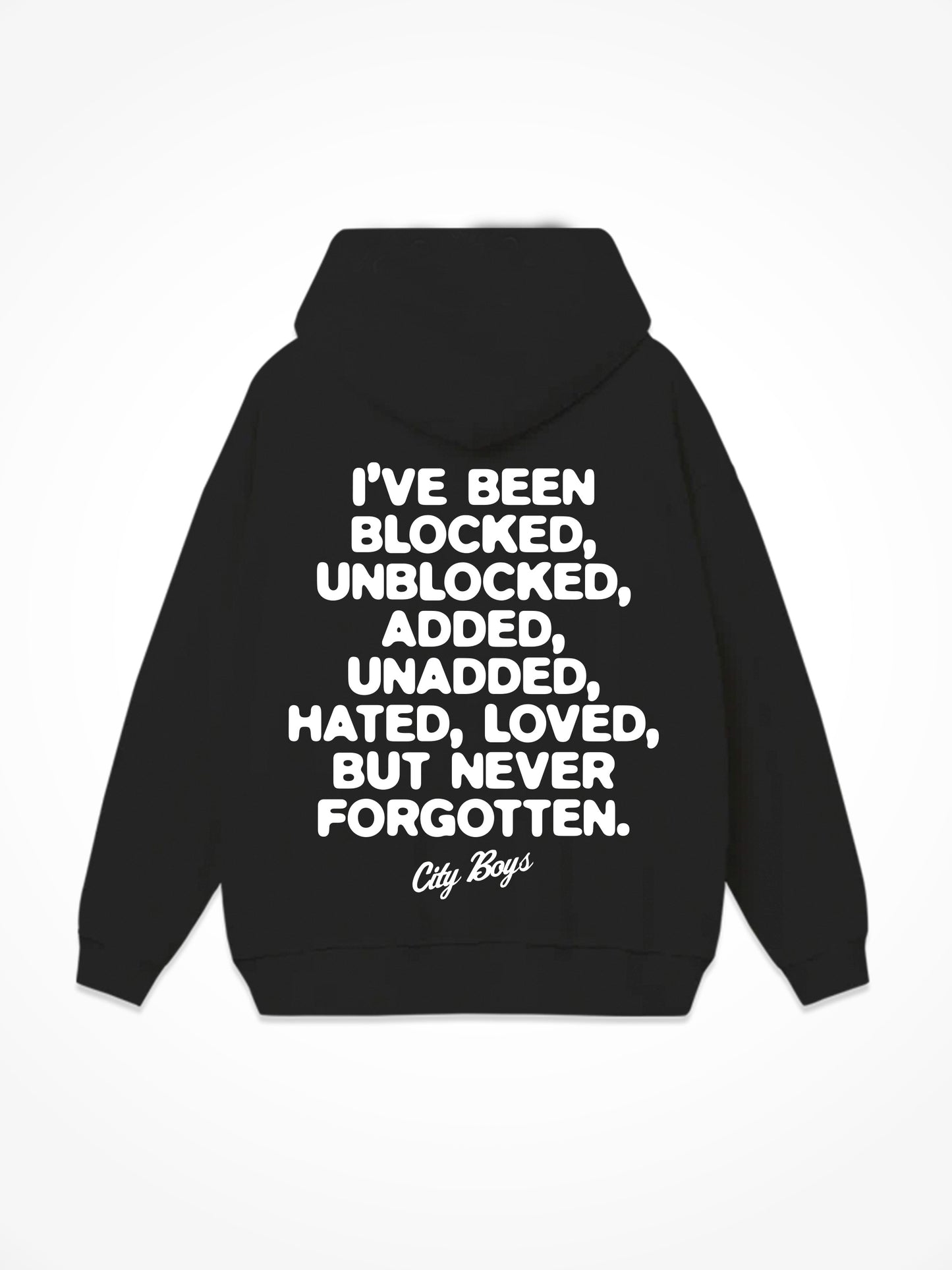 Never Forgotten - Black Hoodie