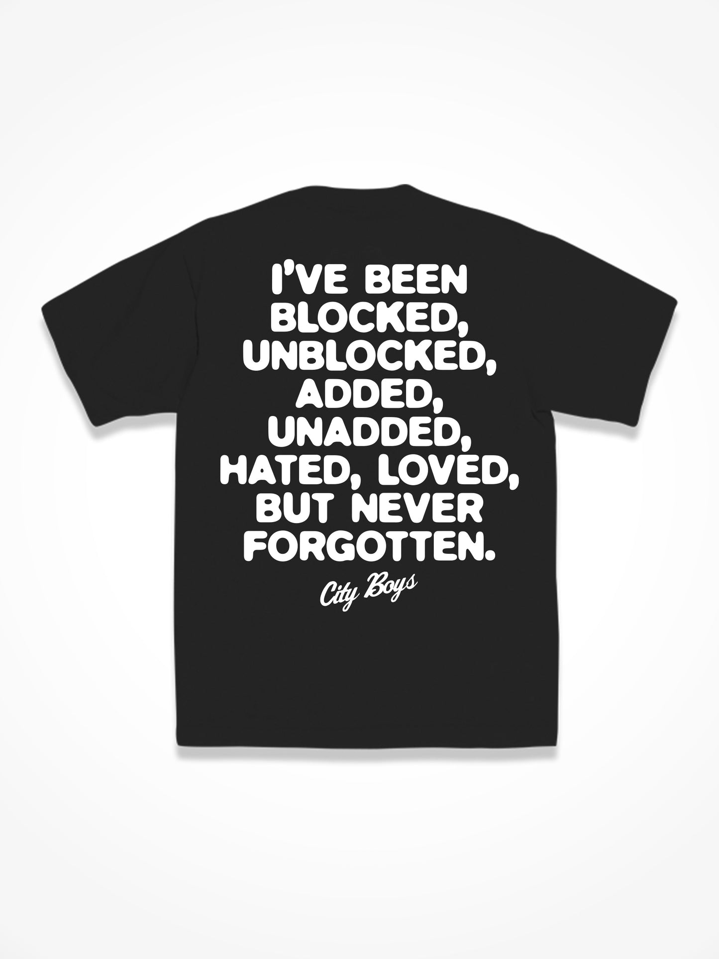 Never Forgotten - Black Tee