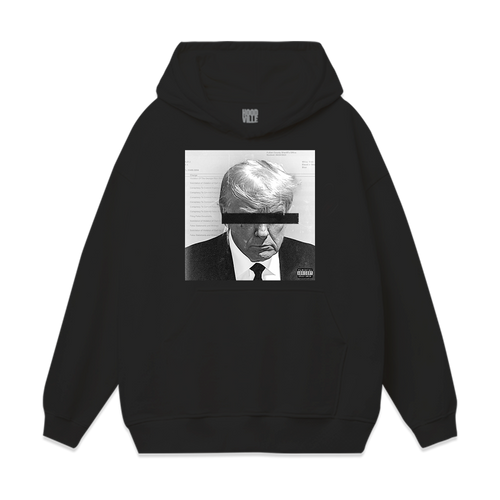 Mugshot Hoodie - Black