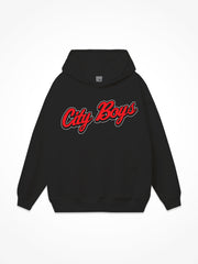 City Boys OG Hoodie - Red On Black