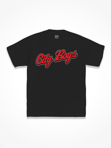 City Boys OG Hoodie - Red On Black