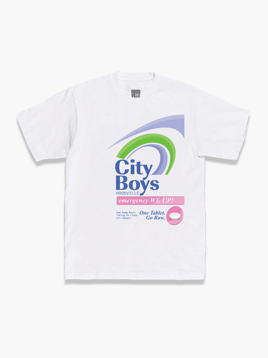 Plan City Boys - White Tee