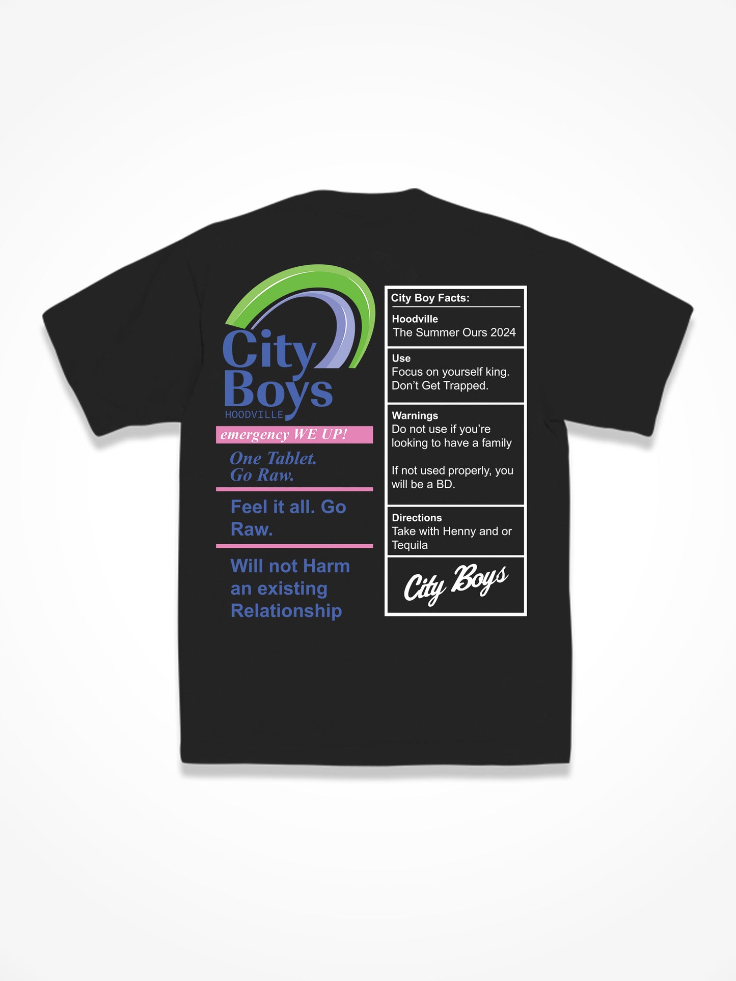 Plan City Boys - Black Tee