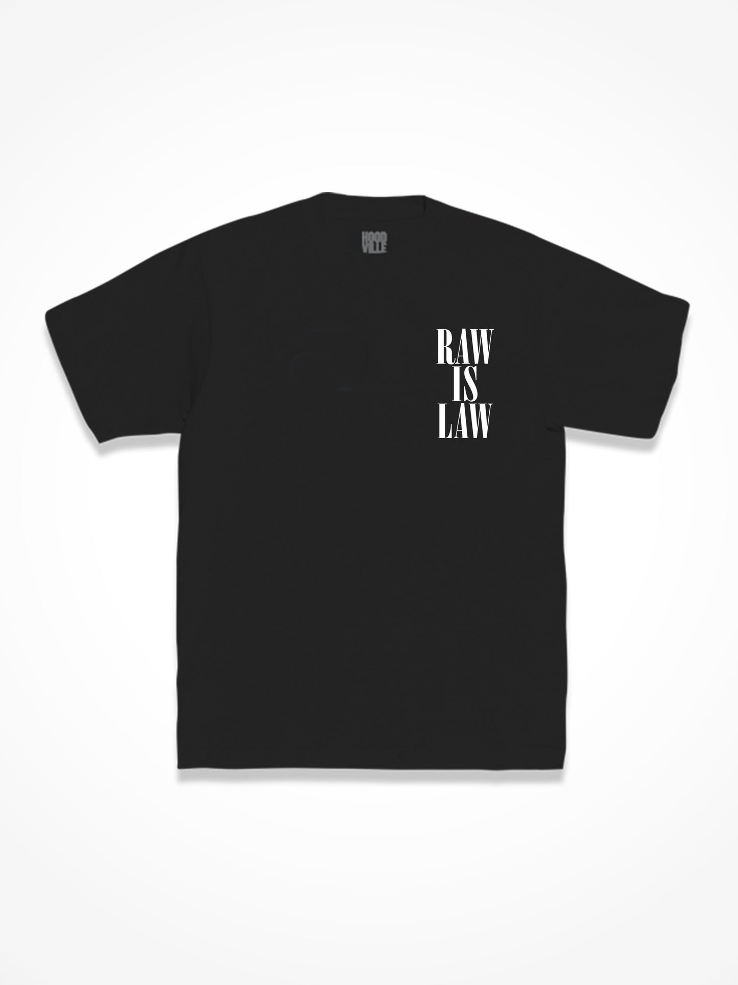 Raw Is Law - Black Tee