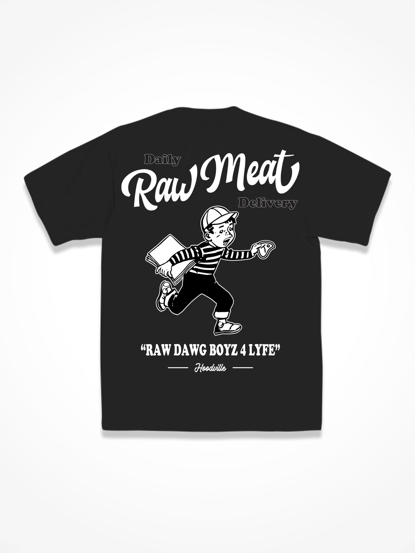 Raw Meat Tee - Black