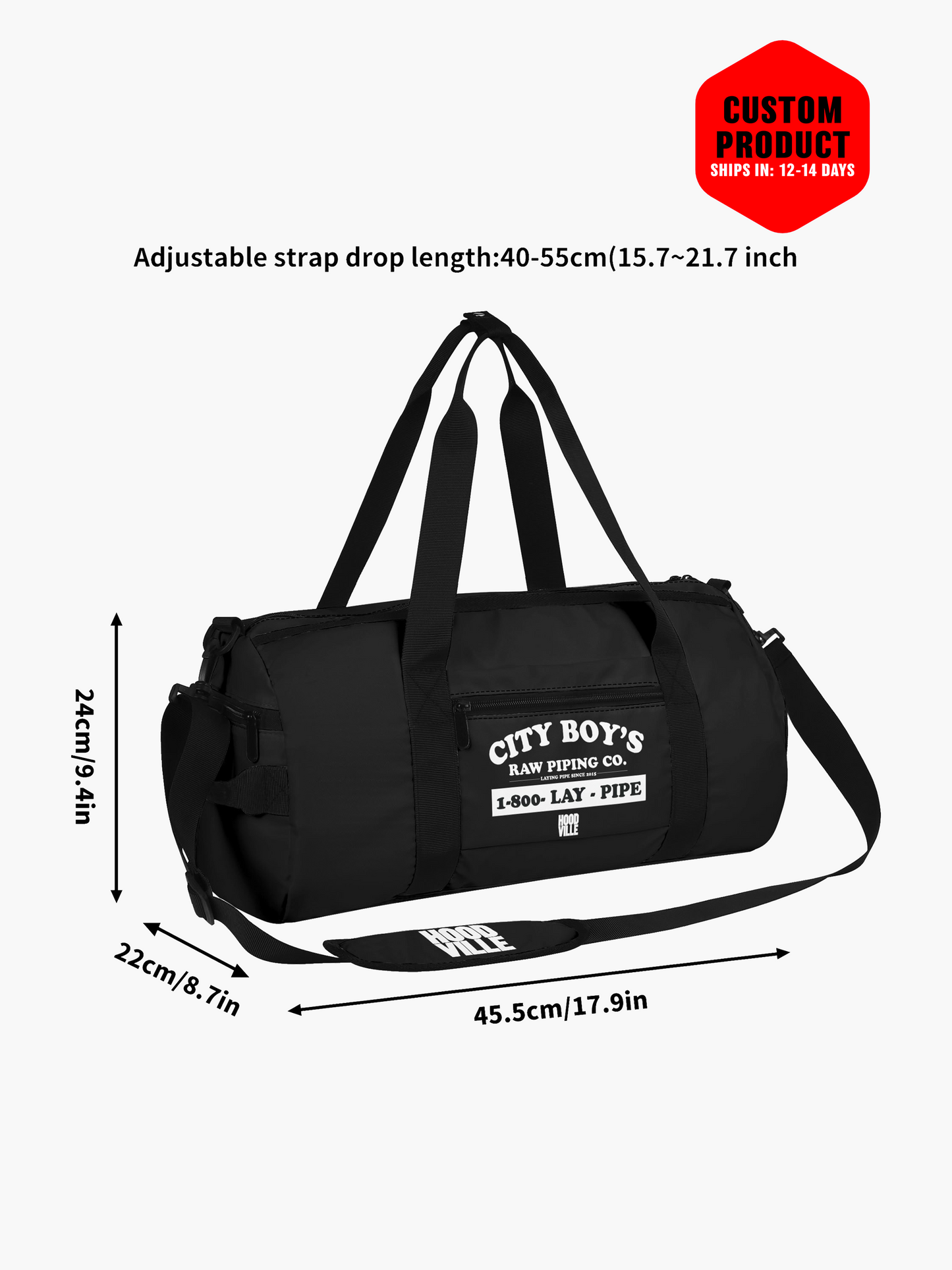 Raw Piping Co. Duffle Bag