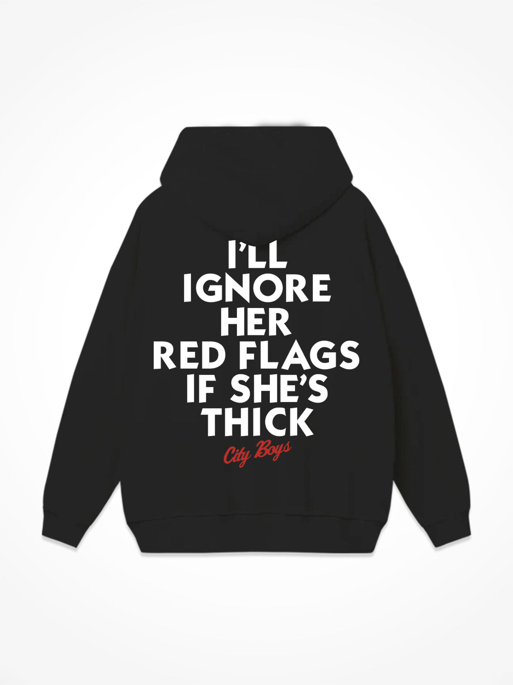 Red Flags - Black Hoodie