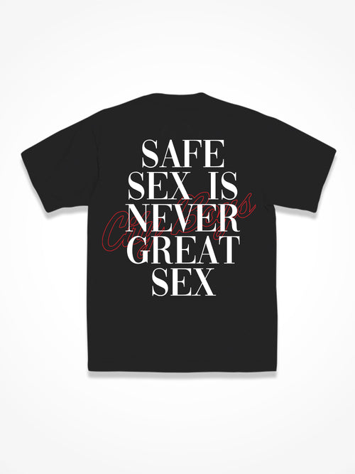 Safe Sex Tee - Black