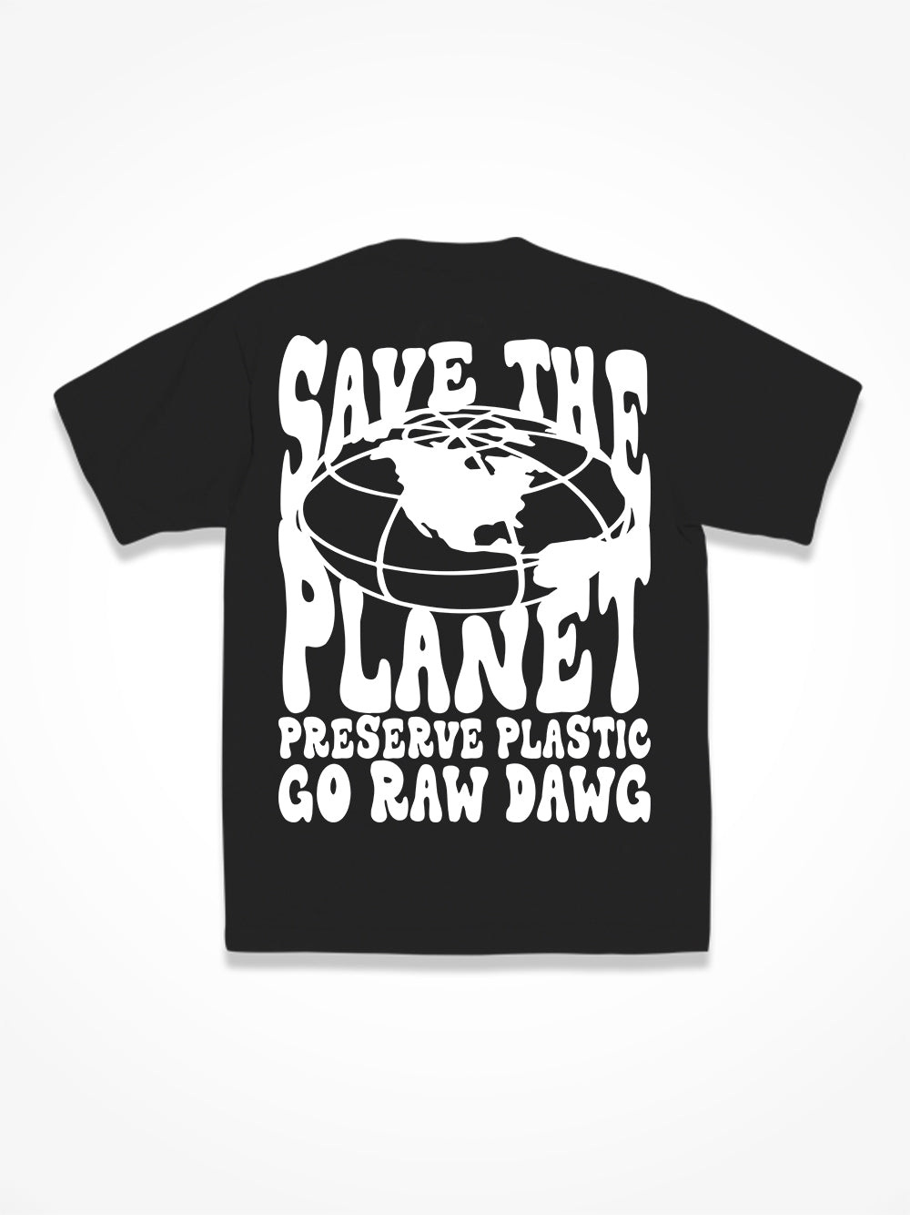 Save The Planet - Black Tee