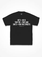 Shes For The Streets Tee - Black