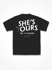 Shes Ours Tee - Black
