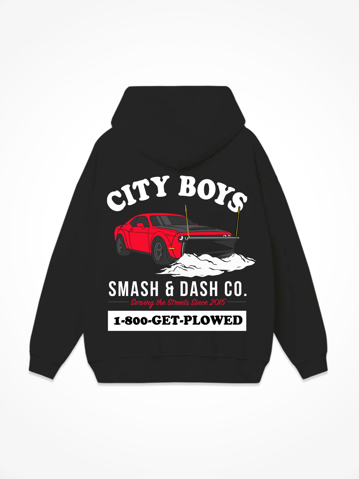 Smash And Dash - Black Hoodie