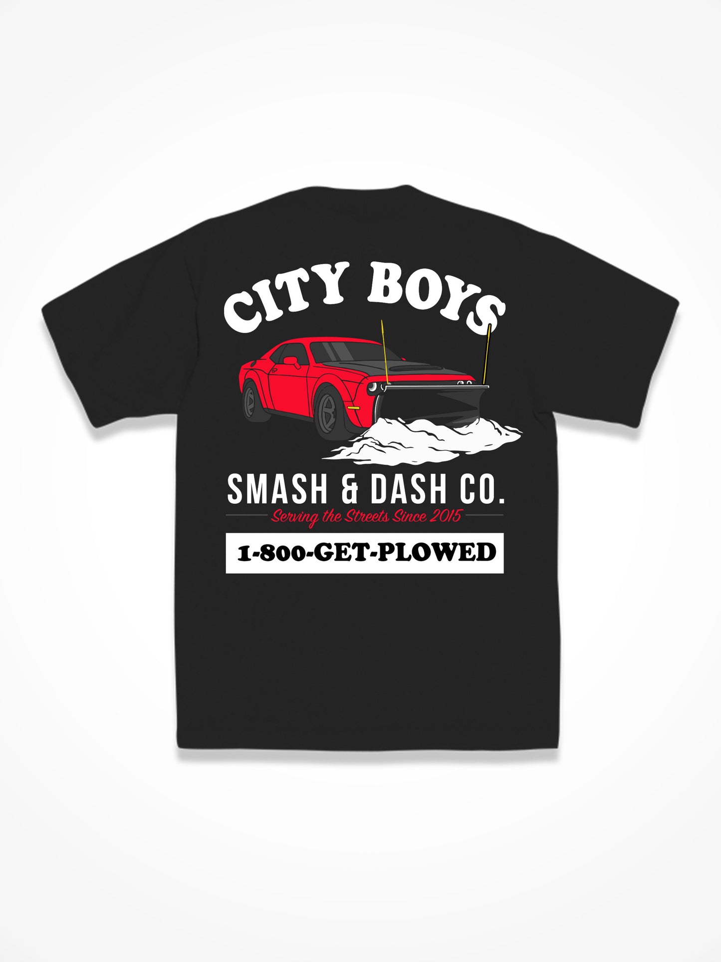 Smash And Dash - Black Tee