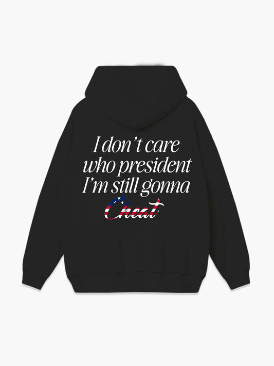 Still Cheat Hoodie - Black