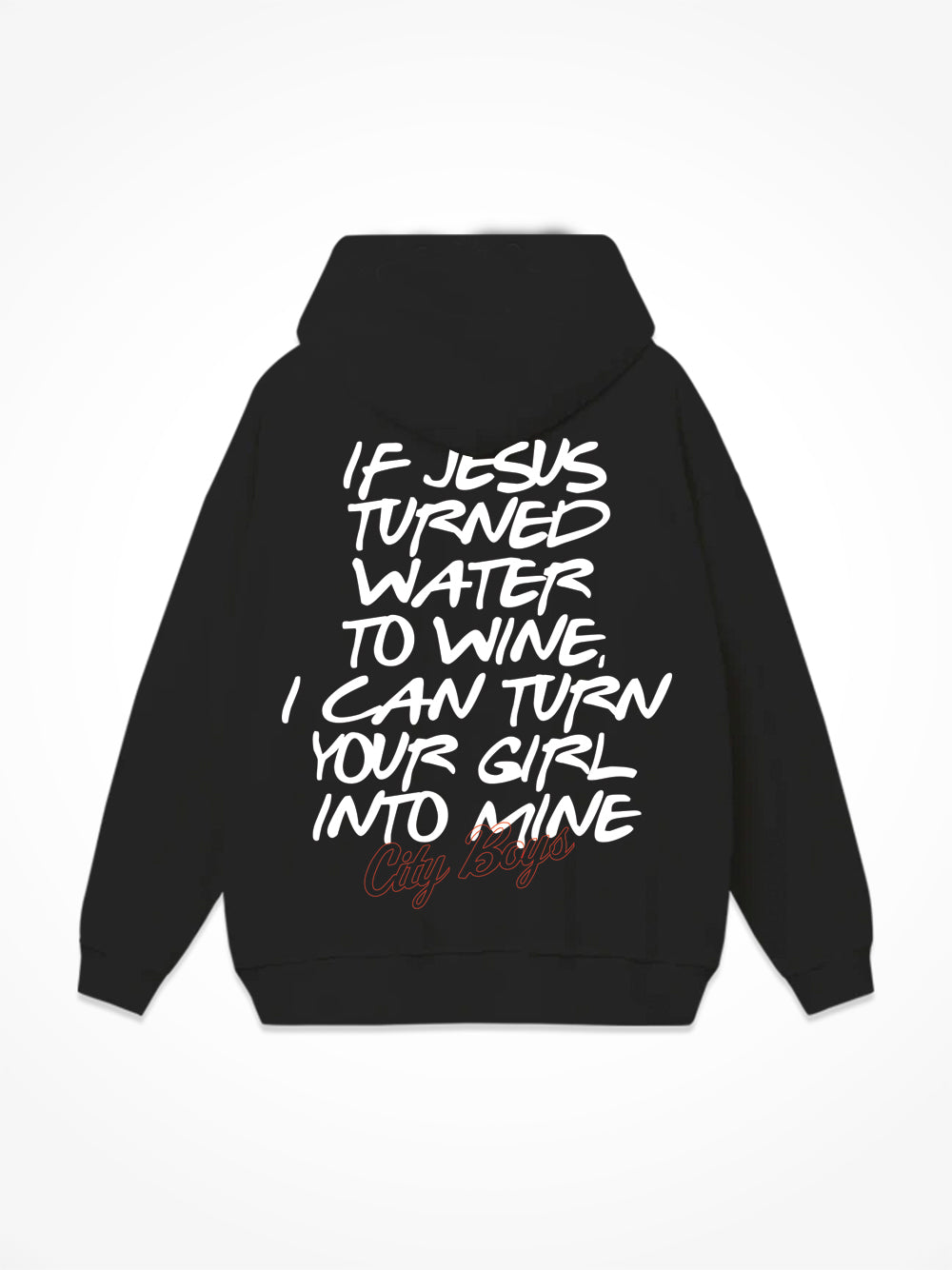 Water To Wine - Black Hoodie