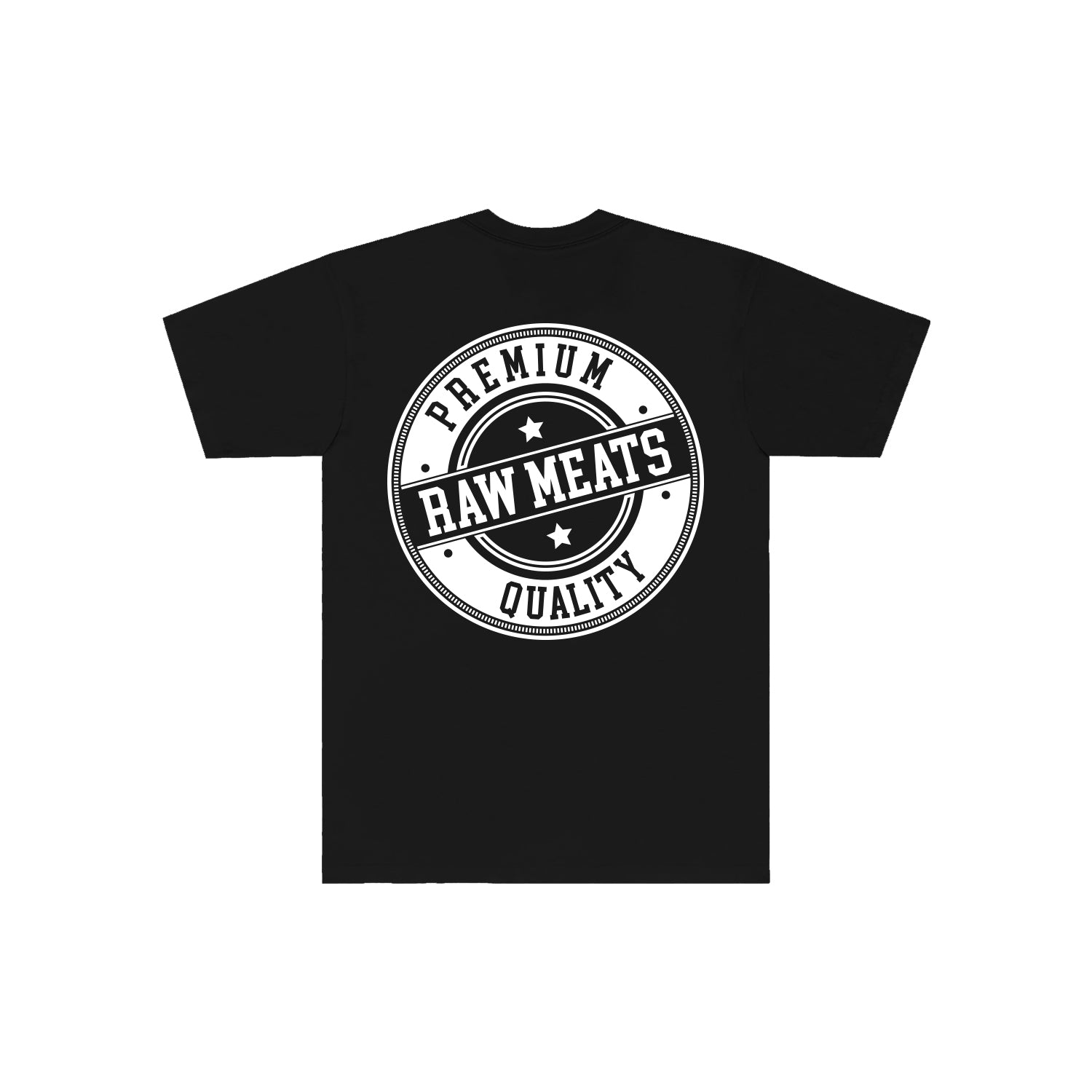 Raw Meat Delivery Tee - Black