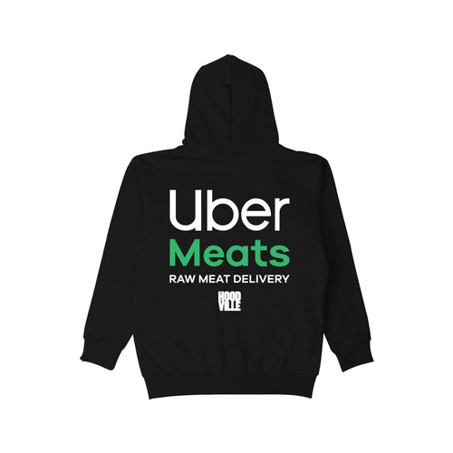 Uber Meats Hoodie - Black